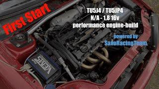 SRT - Race Engine TU5J4 / TU5JP4 Stroker Kit 1,8 16v Citroen / Peugeot - First Start - 4K