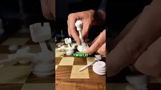 This Guy Crafts the Best Chess PIECES! (Credit: @pygmallionaire)