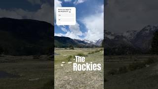 Rocky Mountains ️ Colorado #rockymountains #bigbuddetv
