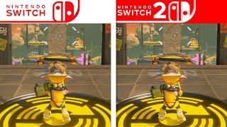 Splatoon 3 | Switch VS Switch 2 | New Update Graphics Comparison
