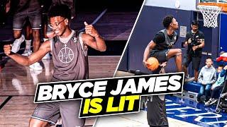 Bryce James Got The MOVES! | 2024 Sierra Canyon Tip Off Gets LIT