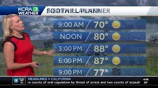 Warming trend begins in Northern California