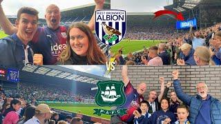 WBA VS PLYMOUTH (VLOG) *MASSIVE WIN AS MAGIC MAJA SCORES AGAIN!