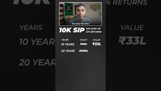 10K SIP - LAST TAK DEKHO! | Ankur Warikoo #shorts
