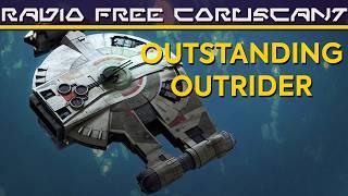 Rendar's Ride: The YT-2400 Light Freighter (Outrider) | Star Wars Ship Breakdown