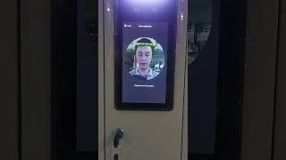 Face recognition open the door #smartlocker