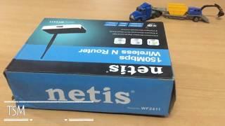 Netis Router WF 2411 Unboxing & Setup 2018 HD
