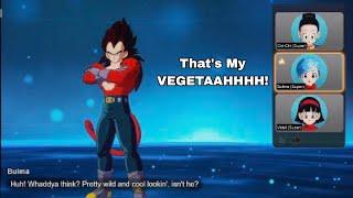 Bulma Flexing And Flirting With Vegeta Really Is In This game - Dragon Ball Sparking Zero