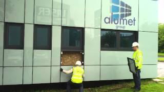 Alumet's new Schuco ERC 50 retrofit facade system on Jubilee House