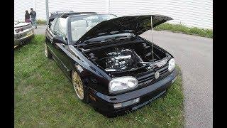 Volkswagen VW Golf 3 III Cabriolet MK3 cleaned tuning show car Cabrio walkaround + interior V2060