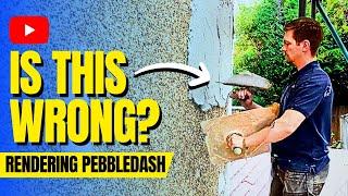 Can You Render Pebbledash Walls?? TRUTH EXPOSED...