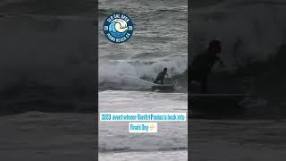 2023 SLO CAL Open at Pismo Beach victor Dimitri Poulos blisters into Finals Day AGAIN!