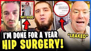 Sean O'Malley REVEALS SAD NEWS on INJURY! Dana White LEAKS Text Message! Islam Makhachev REACTS