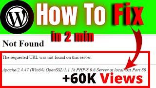 The requested URL was not found on this server || Apache error problem fix || MAK Services