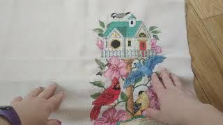 24-2022. Два фініші. Вишивальні будні/embroidery weekdays. Вишивка хрестиком/cross-stitch.