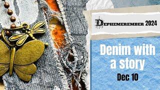 From Jeans to Journals: Altering a Denim Pocket with a Story (Dec 10)