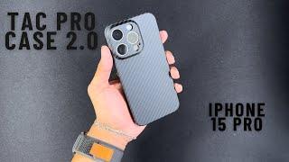 Tac Pro Case 2.0 For iPhone 15 Pro Unboxing & Review - Ultra Thin But Ultra Durable?!