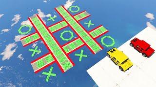 Sky Tic-Tac-Toe Maze Race - XOXO GTA 5 Online