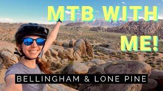 Magical mountain biking in Lone Pine, California