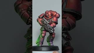 How to paint blood angel Space marine
