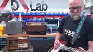 D-Lab Electronics 2e26 Tube Boutique guitar amp Head Demo Grind rocks