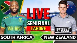 South Africa vs New Zealand | Live Cricket Match Today | SA vs NZ | Champions Trophy | SA Batting