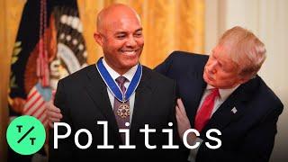 Trump Presents Presidential Medal of Freedom to Mariano Rivera