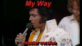 Elvis Presley - My Way (master version) with home movies [ CC ]