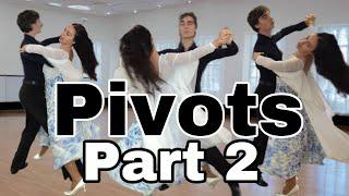 How To Dance Natural Continuous Pivots | Part 2 | Waltz | Ballroom Technique / Dovgan Dance