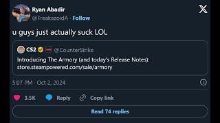 CS2 Community Reacts To The Armory Update