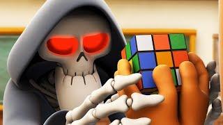 Spookiz | Solve the Puzzle - Rubik's Cube | 스푸키즈 | Funny Cartoon | Kids Cartoons | Videos for Kids