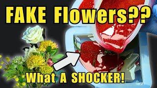 HE TRIED FAKE FLOWERS IN RESIN… You’ll Be Shocked!