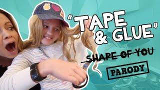 Shape of You Parody, Ed Sheeran, TAPE AND GLUE Acapella // The Holderness Family