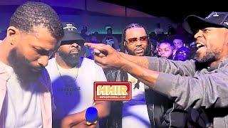 TAY ROC SPAZZES OUT On BILL COLLECTOR | BLACK MAFIA BATTLE LEAGUE "STILL OUTSIDE" EVENT