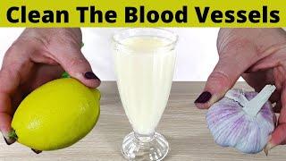 Blood vessel cleansing with lemon and garlic   a natural remedy
