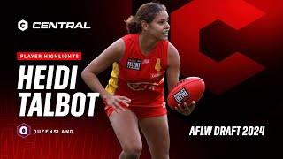 2024 AFLW Draft - Heidi Talbot Player Highlights