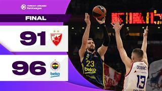 THREE-POINT STORM silence Belgrade | Crvena Zvezda -  Fenerbahce | BASKETBALL HIGHLIGHTS R21 2024-25