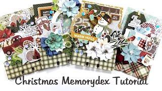 Christmas in July  2021 Memorydex Cards Polly's Paper Studio Tutorial Memory Keeping Scrapbooking