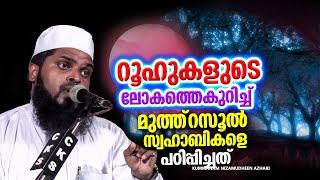 റൂഹുകളുടെ ലോകം | ISLAMIC SPEECH MALAYALAM 2024 | KUMMANAM NIZAMUDHEEN