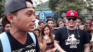 Laglagan Rap Battle League - Dhags Vs APrince ( Freestyle Battle )