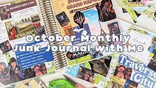 October Junk Journal with Me | Easy, Beginner Junk Journaling Tips