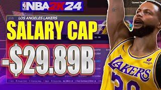 How to Turn off the Salary Cap in NBA 2K24 Next-Gen