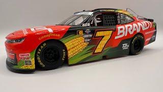 Review: 2024 Justin Allgaier #7 Brandt Agriculture Corn Chevy Camaro 1/24 NASCAR Diecast