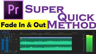 How to Fade IN and OUT Music in Adobe Premiere Pro 2020 - GFX Kapture