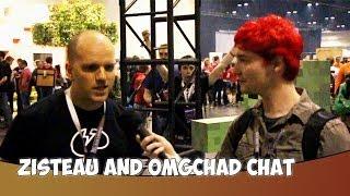 Zisteau and OMGchad Chat // Minecon 2013