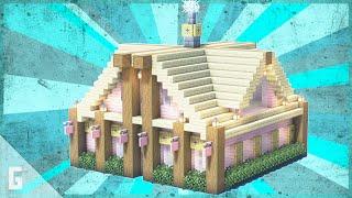 Minecraft Modern Cherry House Tutorial