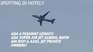 SPOTTING DI HOTEL!!! Soekarno Hatta Airport (CGK) Airplane Spotting #1 (at Hotel)