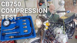 How To Compression Test Motorcycle Engine | Honda CB750 Resto Project Bike | Part 13