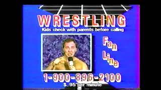 AWA Wrestling Fan Line Commercial (1990)