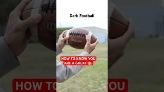 HOW TO KNOW YOU ARE A GREAT QB